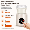 chauffe biberon nomade lait