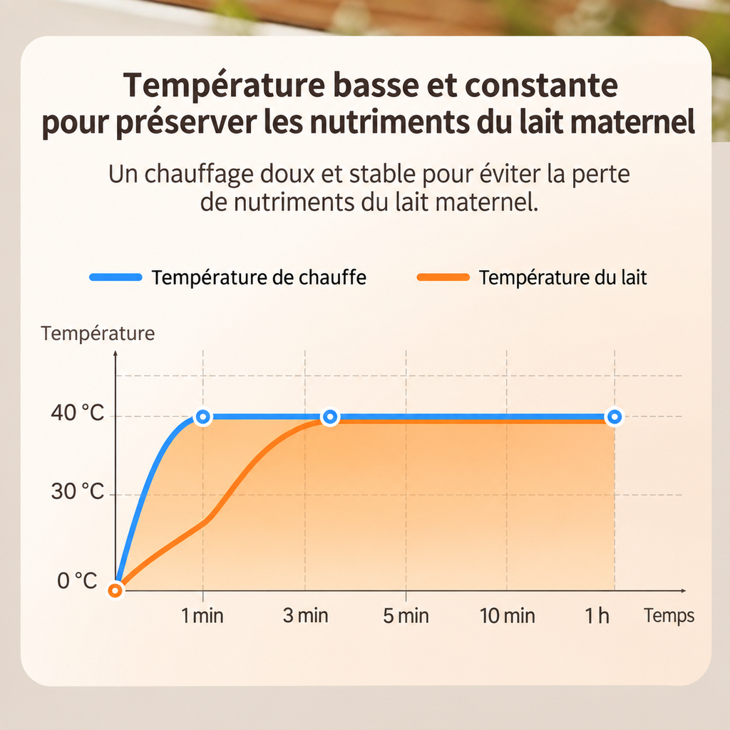 chauffe biberon nomade lait